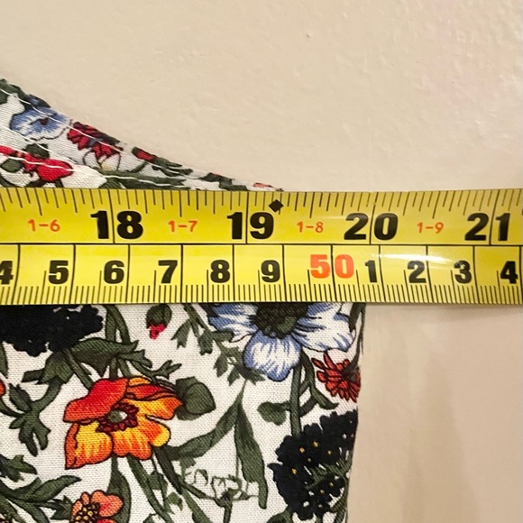 NATURAL LIFE Dress Floral Print Maxi Women's Sz Large Black Tiered - EUC - Picture 9 of 11